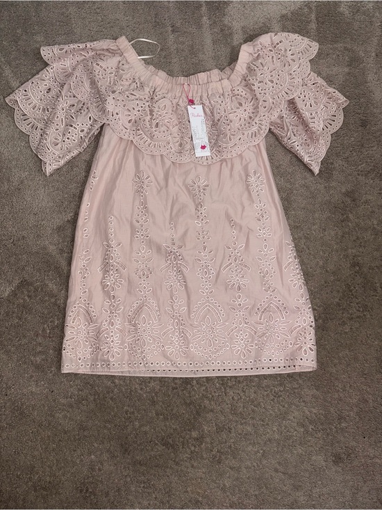 Parker Dresses & Skirts - Parker Dress Women Small
BlushFlounced Eyelet Lined Cathy
